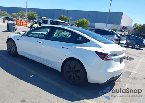 2025 Tesla Model 3 Long Range All-Wheel Drive from USA, damaged, VIN 5YJ3E1EB1SF001368